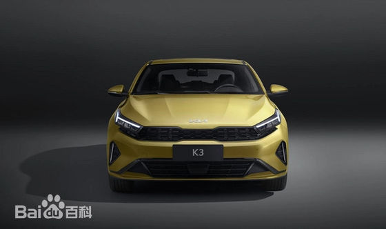 K3 Kia Subcompact Car 4 Door Sedan พร้อมจอสัมผัสความละเอียดสูง