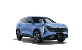 Geely Cityray SUV สีน้ําเงิน รถพาณิชย์ ขับล้อหน้า ขับรถเมือง
